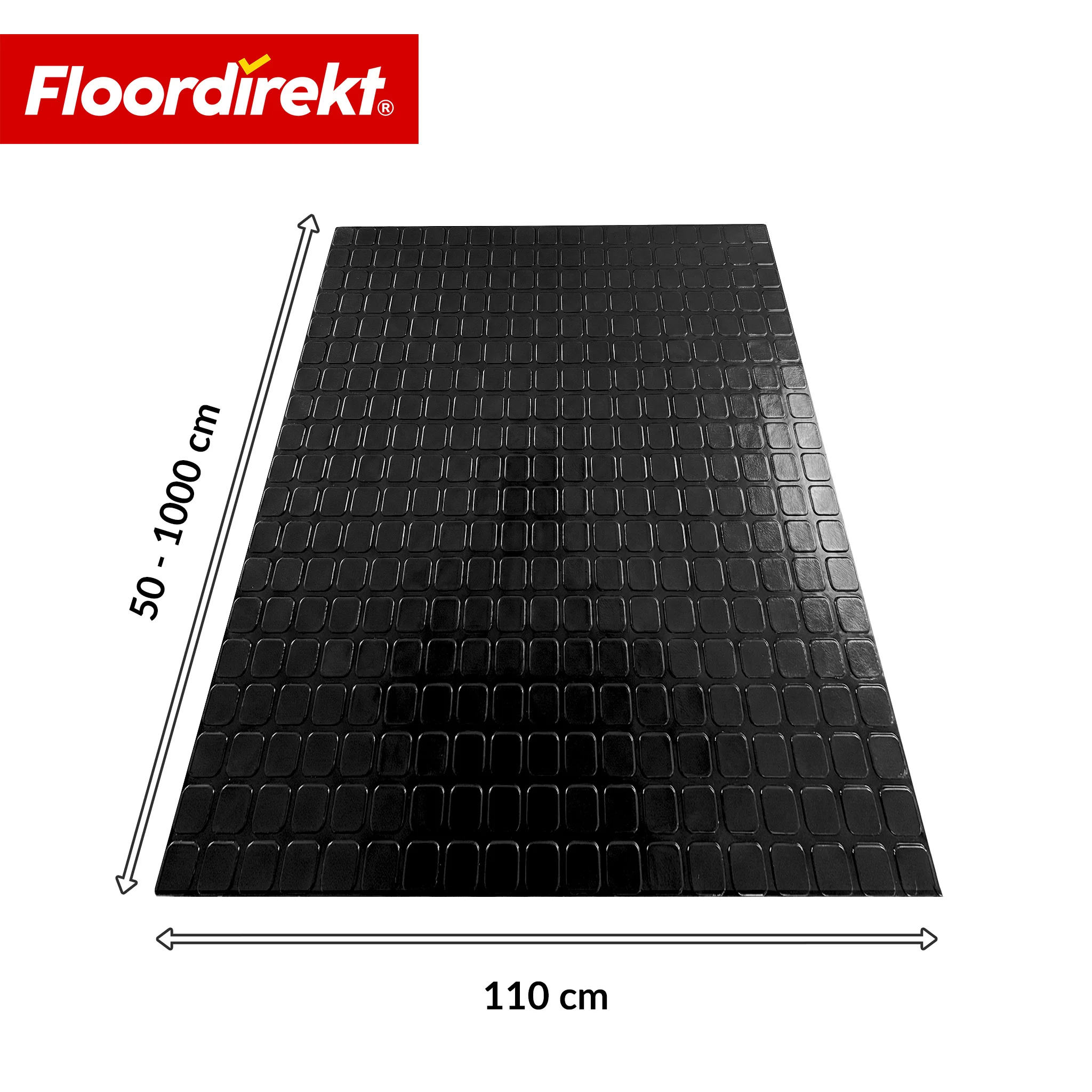 Wykładzina PVC | Check Quadra | Wzór kwadratowy | Antypoślizgowa i łatwa w czyszczeniu | Na metry / cięcie na wymiar | Szerokość 110 cm - Image 10