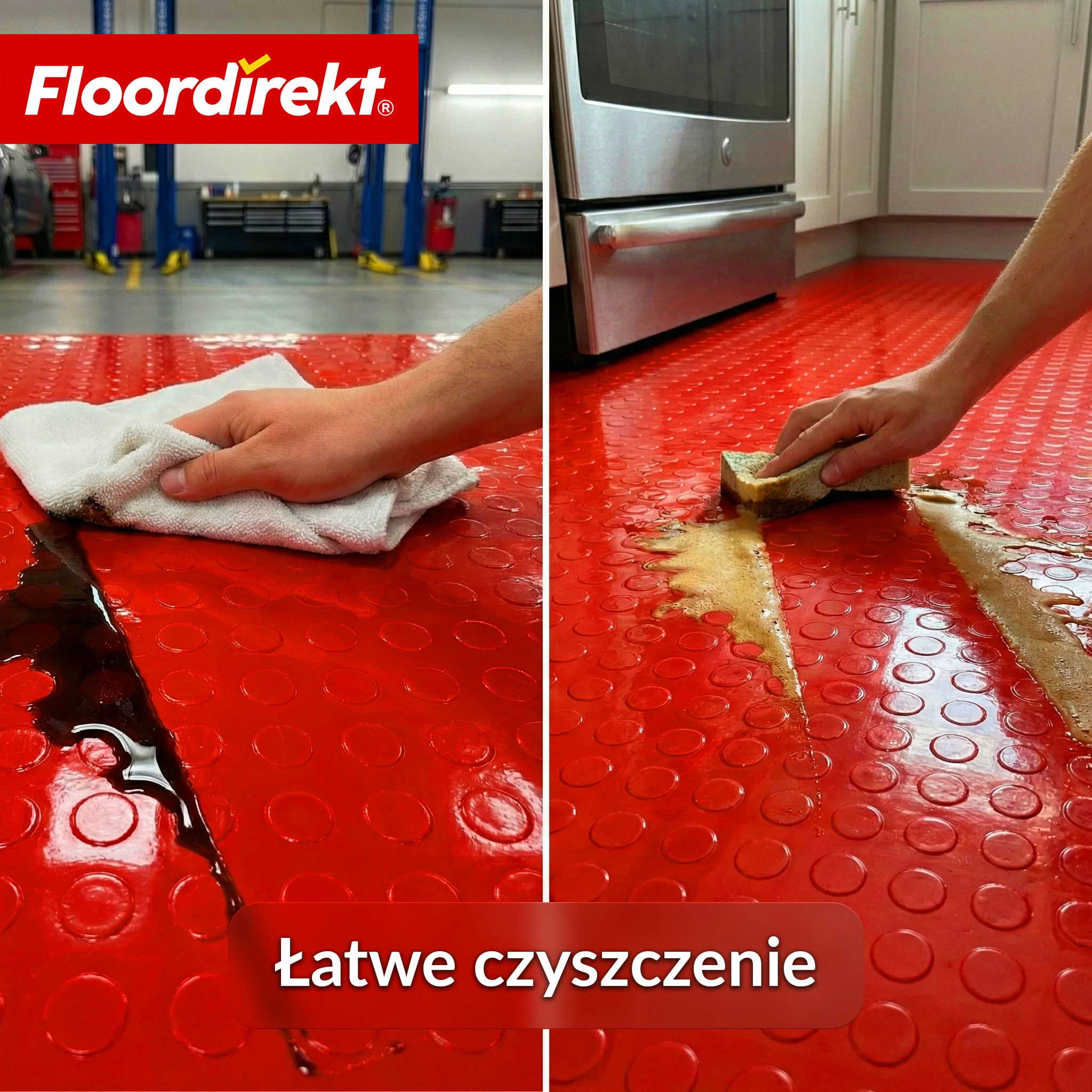 PVC wykładzina podłogowa | Coin Mirror | faktura coin (płaskie wypustki) | antypoślizgowa i łatwa w pielęgnacji | na metry / cięcie na wymiar | szerokość 110 cm - Image 22