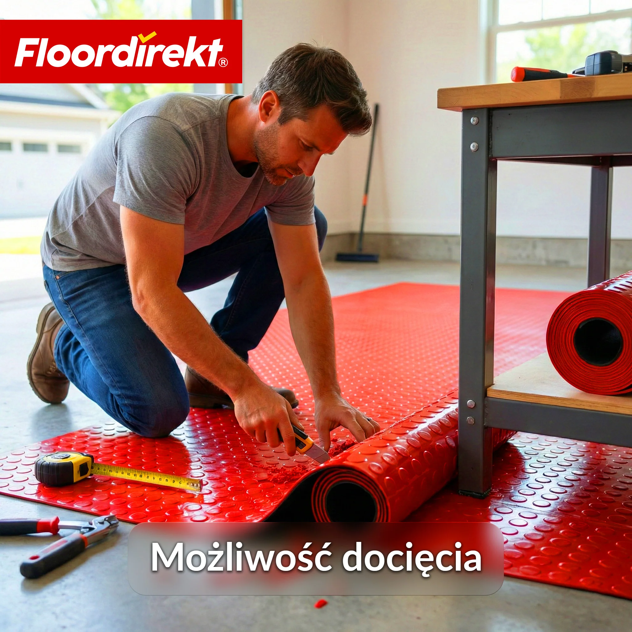 PVC wykładzina podłogowa | Coin Mirror | faktura coin (płaskie wypustki) | antypoślizgowa i łatwa w pielęgnacji | na metry / cięcie na wymiar | szerokość 110 cm - Image 23